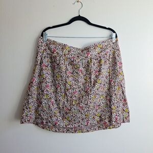 Vintage Y2K Old Navy Floral Mini Skirt